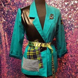 Teal Sag Harbor Blazer